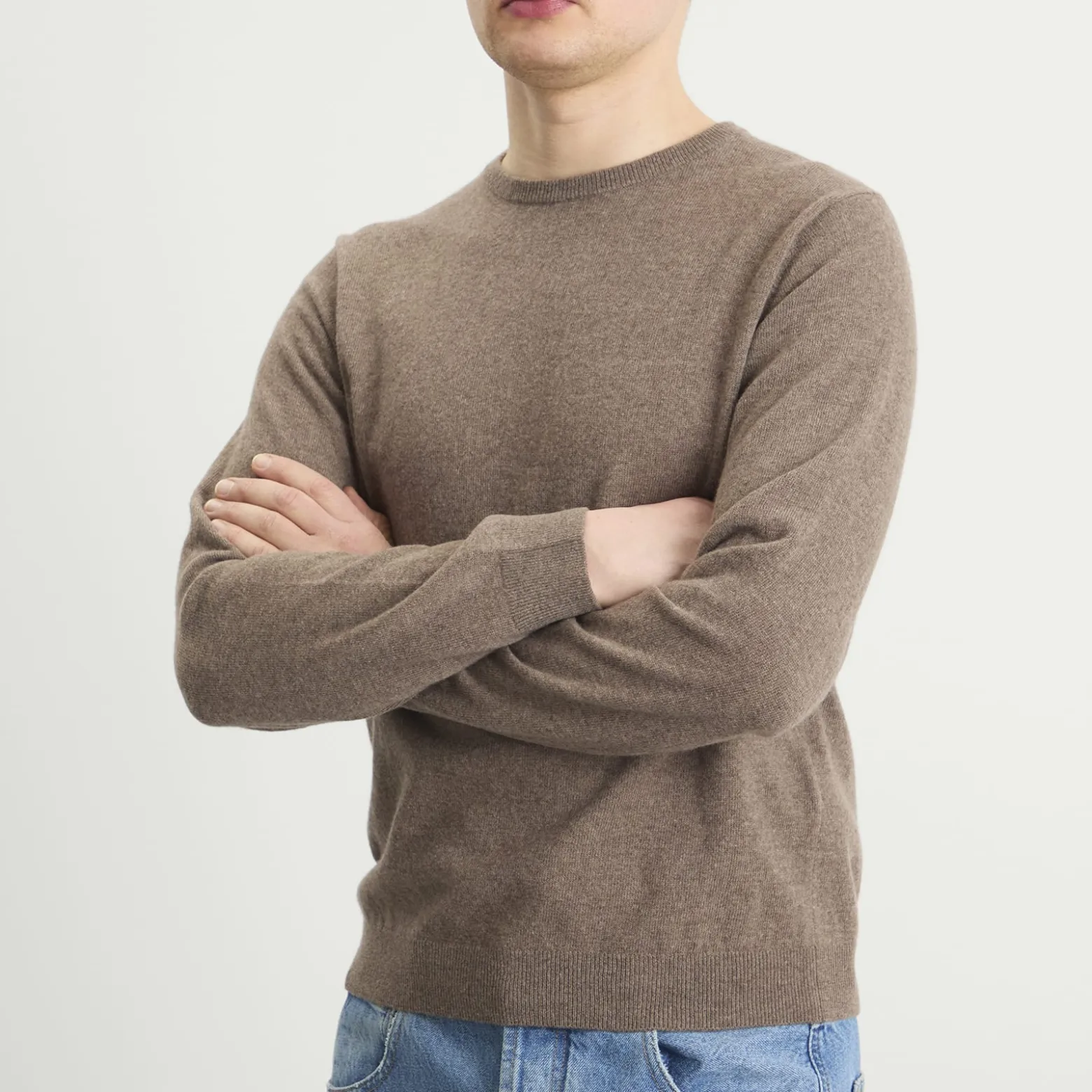 Jil Sander Wool Cashmere Crew Neck Jumper