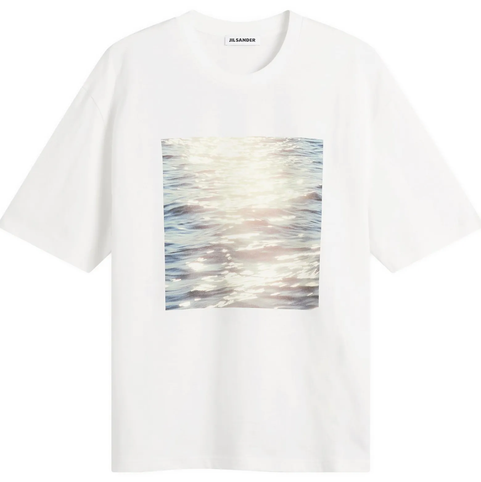 Jil Sander Wunderlust Wave Print T-Shirt