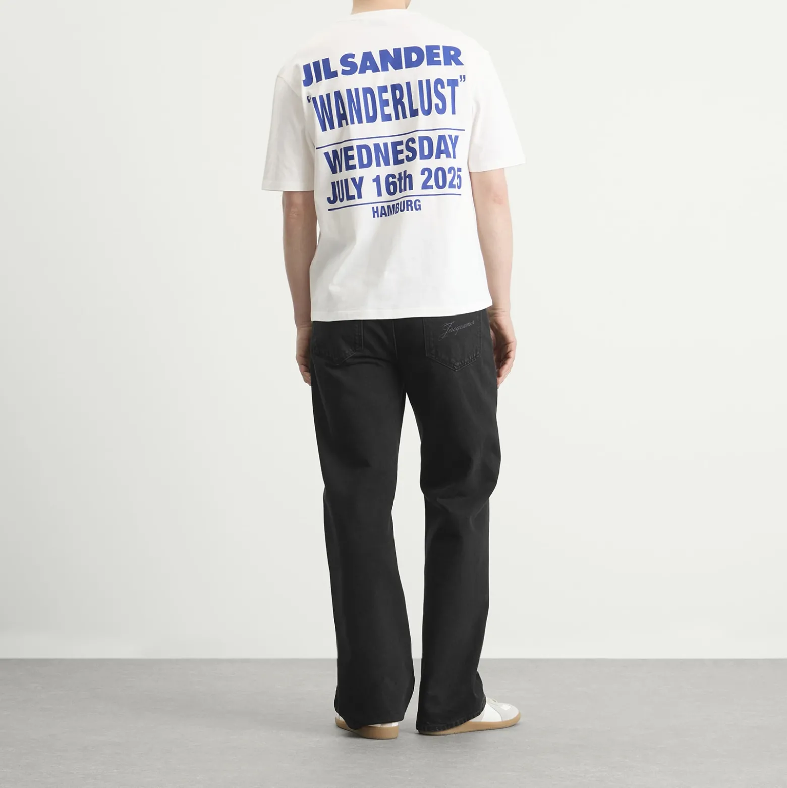 Jil Sander Wunderlust Wave Print T-Shirt