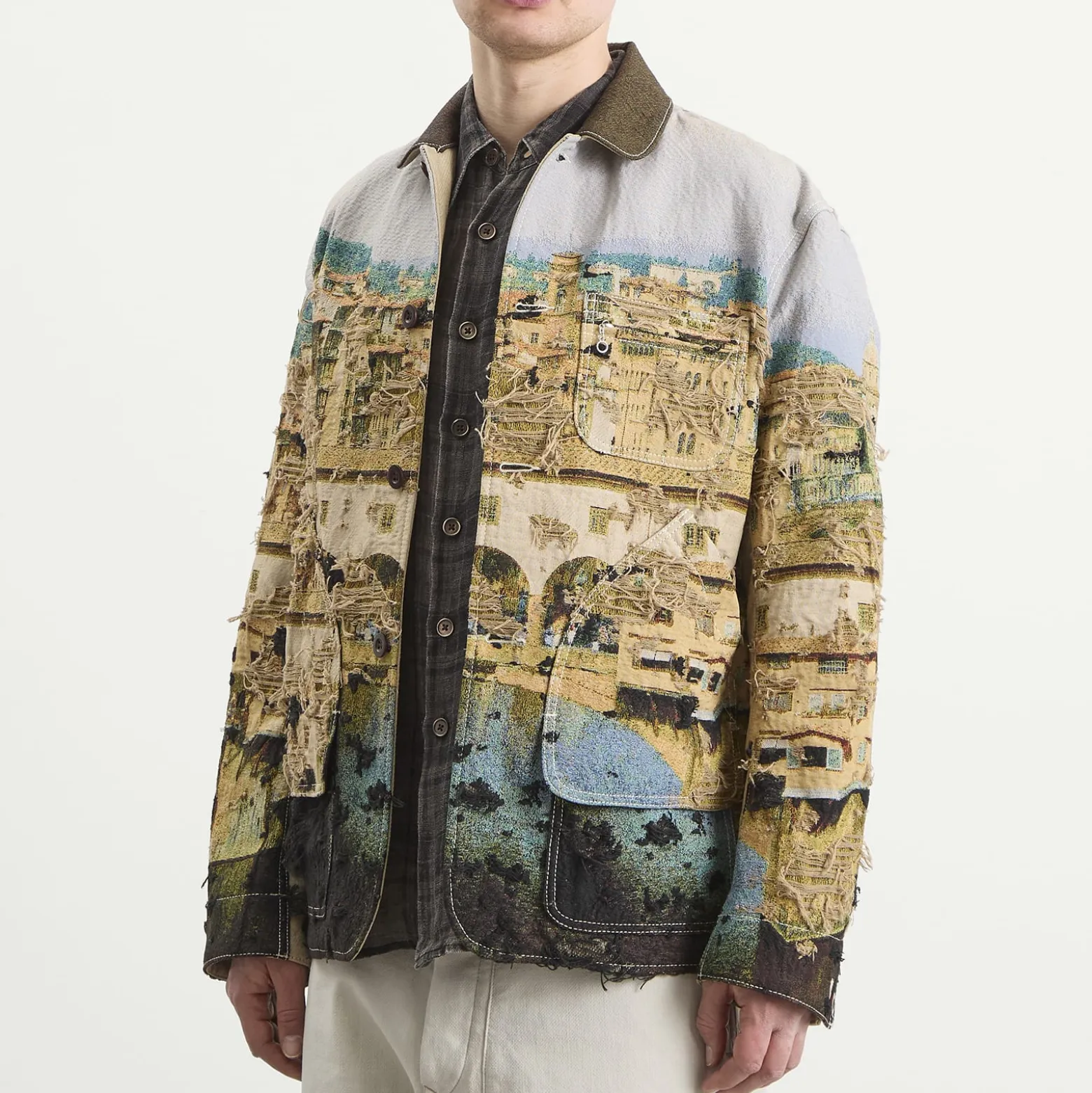 Junya Watanabe MAN Gobelin Weave Blazer