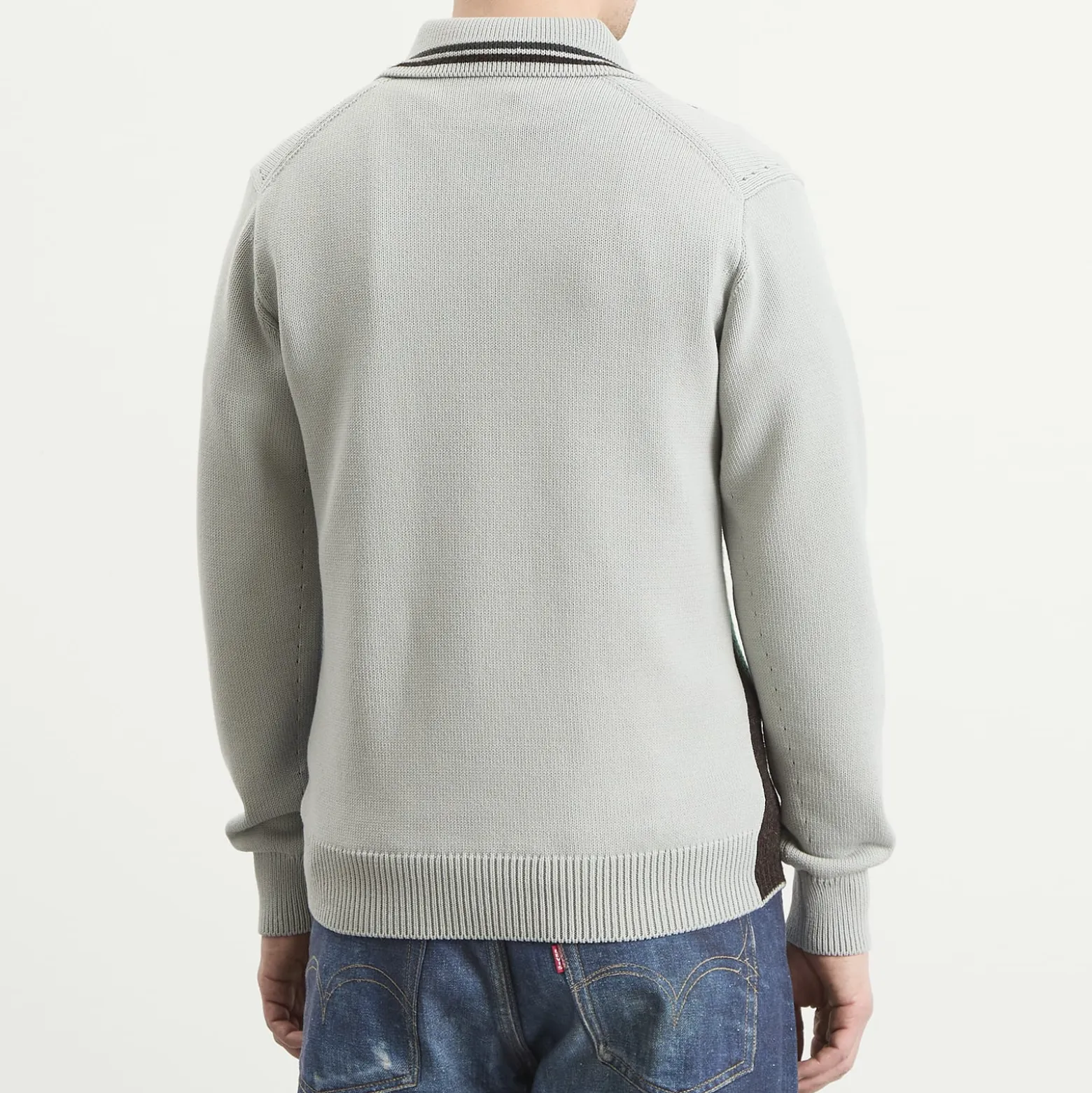 Junya Watanabe MAN Intarsia Jacquard Jumper