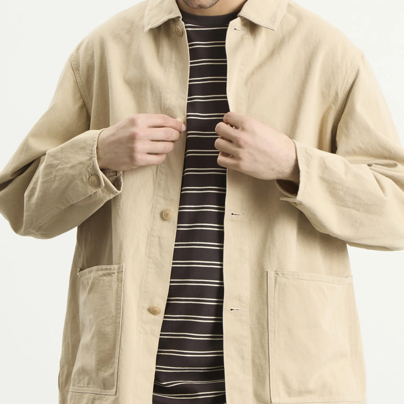 Kaptain Sunshine Cotton Drill Coverall Jacket