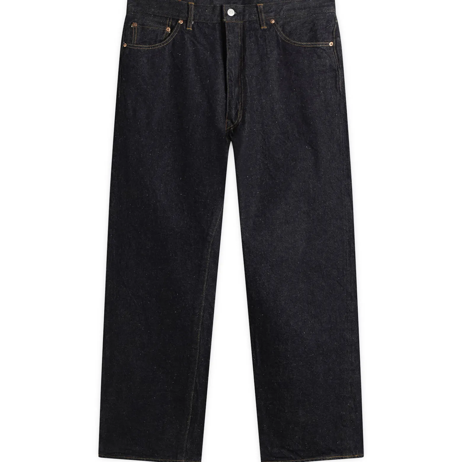 Kaptain Sunshine Indigo Wash Denim Straight Leg Jeans