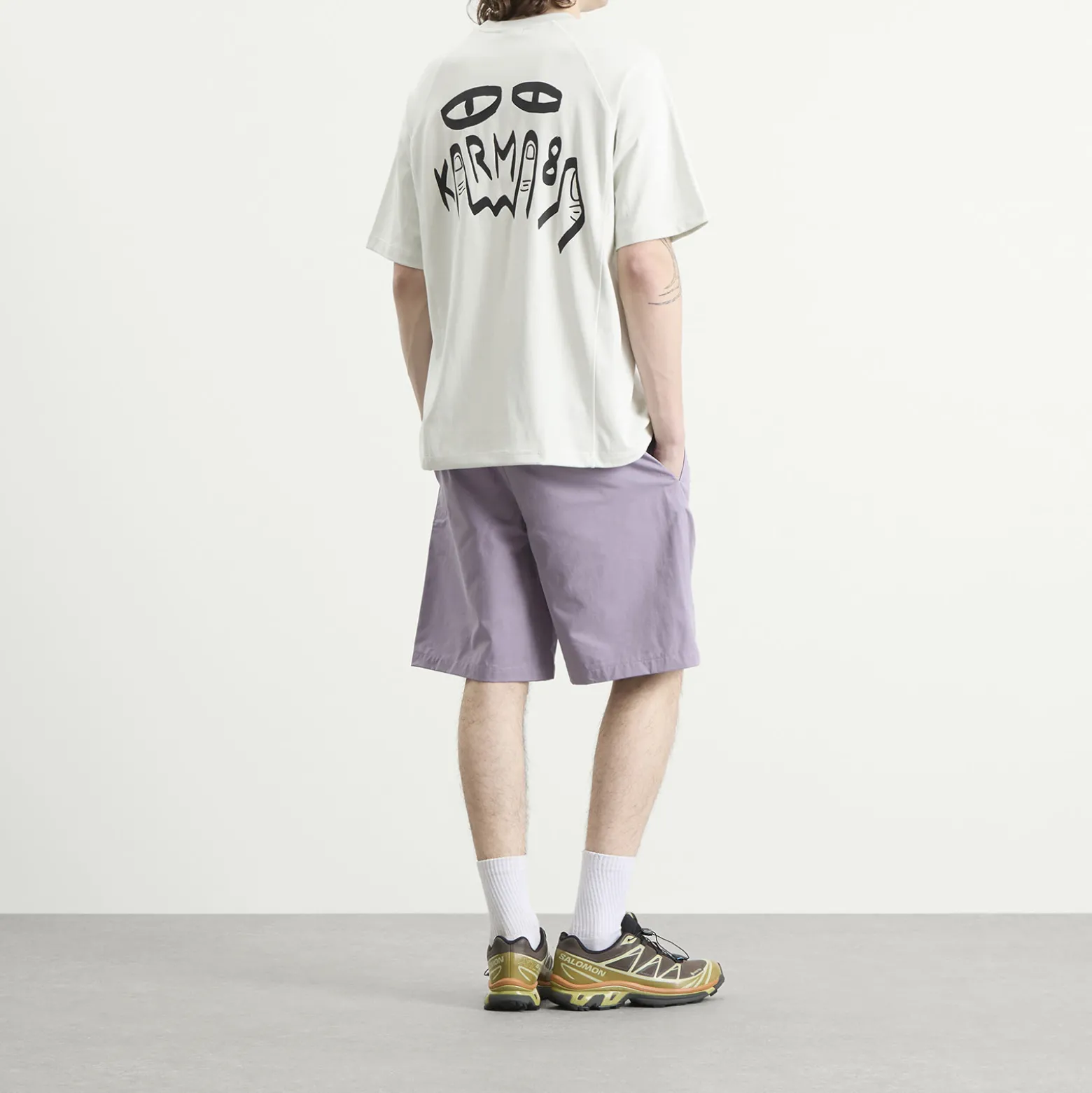 Karma8a Exterior Stitch Real T-Shirt