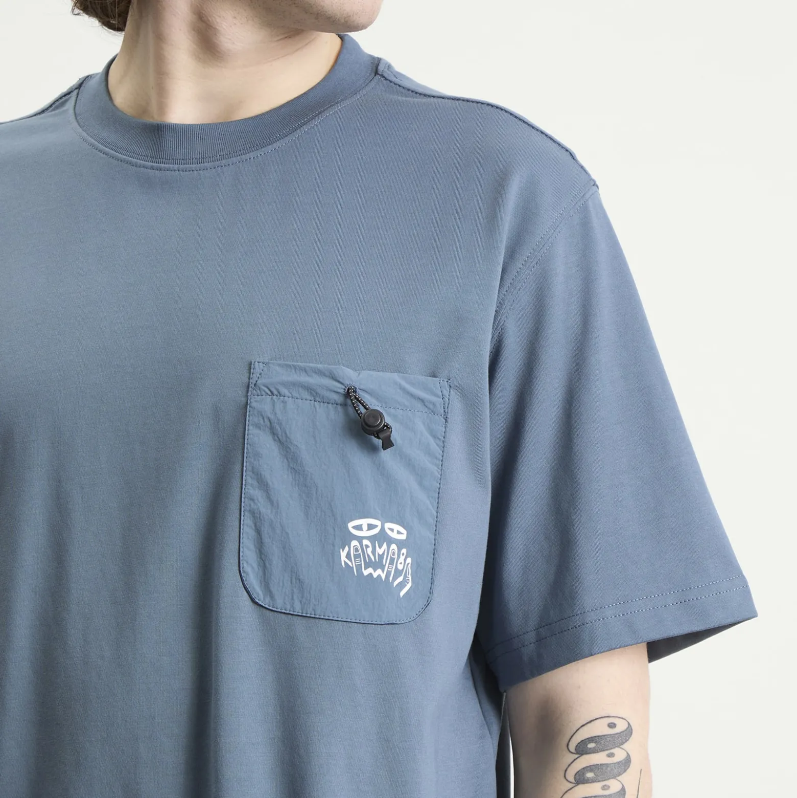 Karma8a Front Pocket T-Shirt