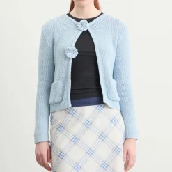 Kijun Double Corsage Cardigan
