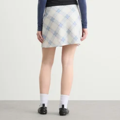 Kijun Essential Check Mini Skirt