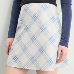 Kijun Essential Check Mini Skirt