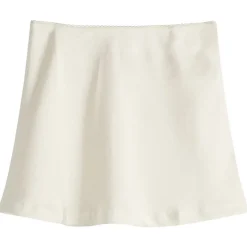 Kijun Polka Dot Satin Mini Skirt