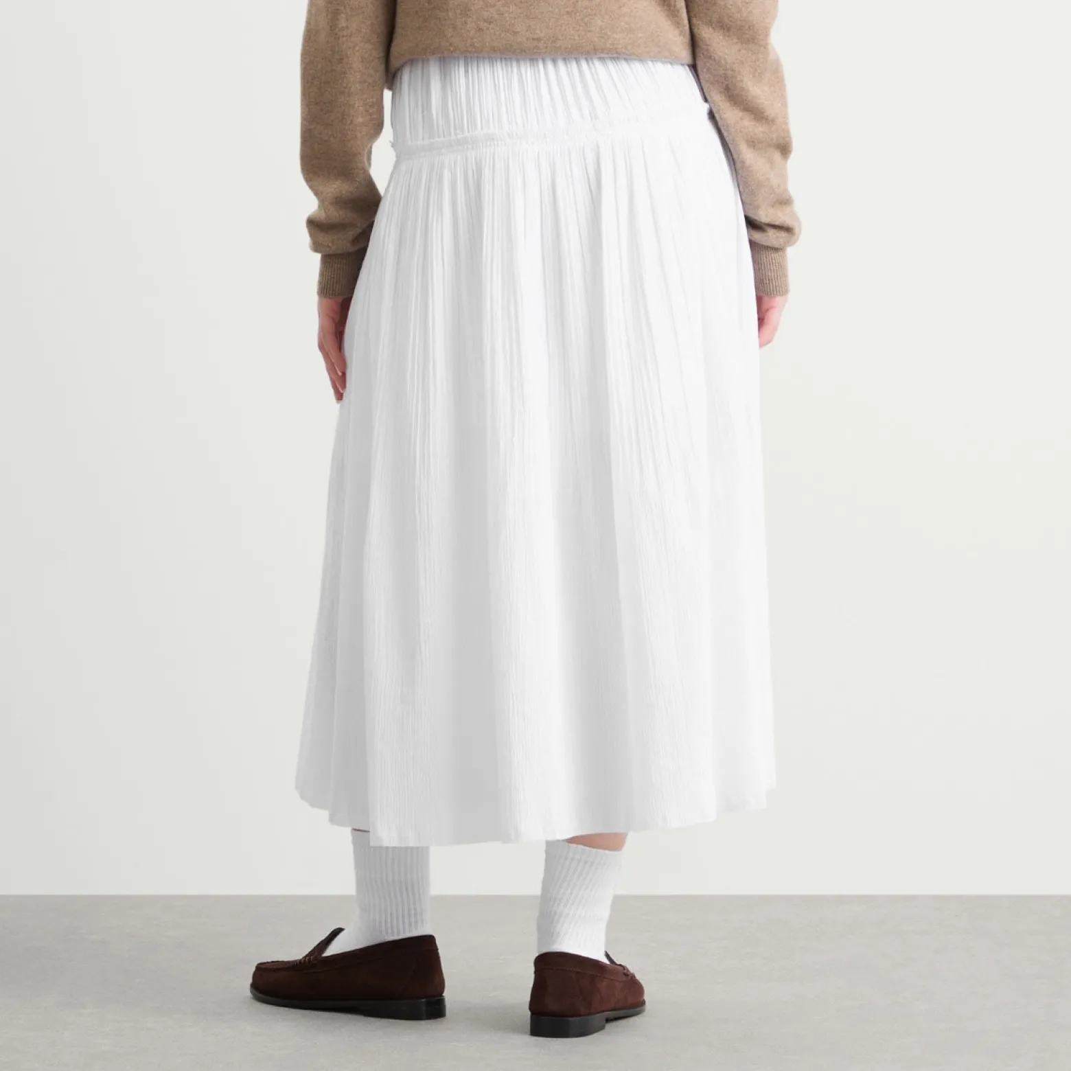 Kijun Pure Pleats Maxi Skirt