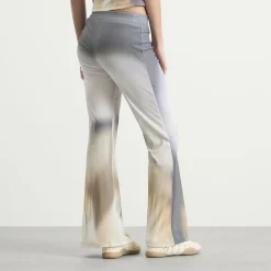 Kijun Sheer Print Flared Pants