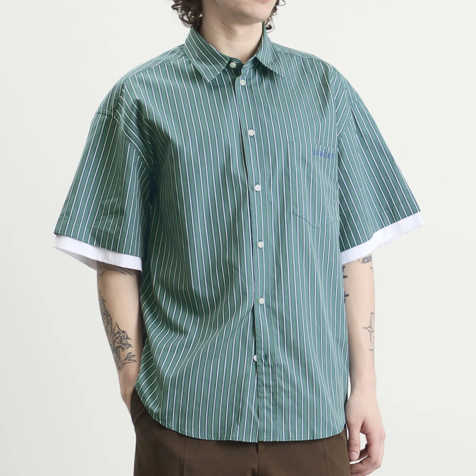 Le Père Double Short Sleeve Shirt