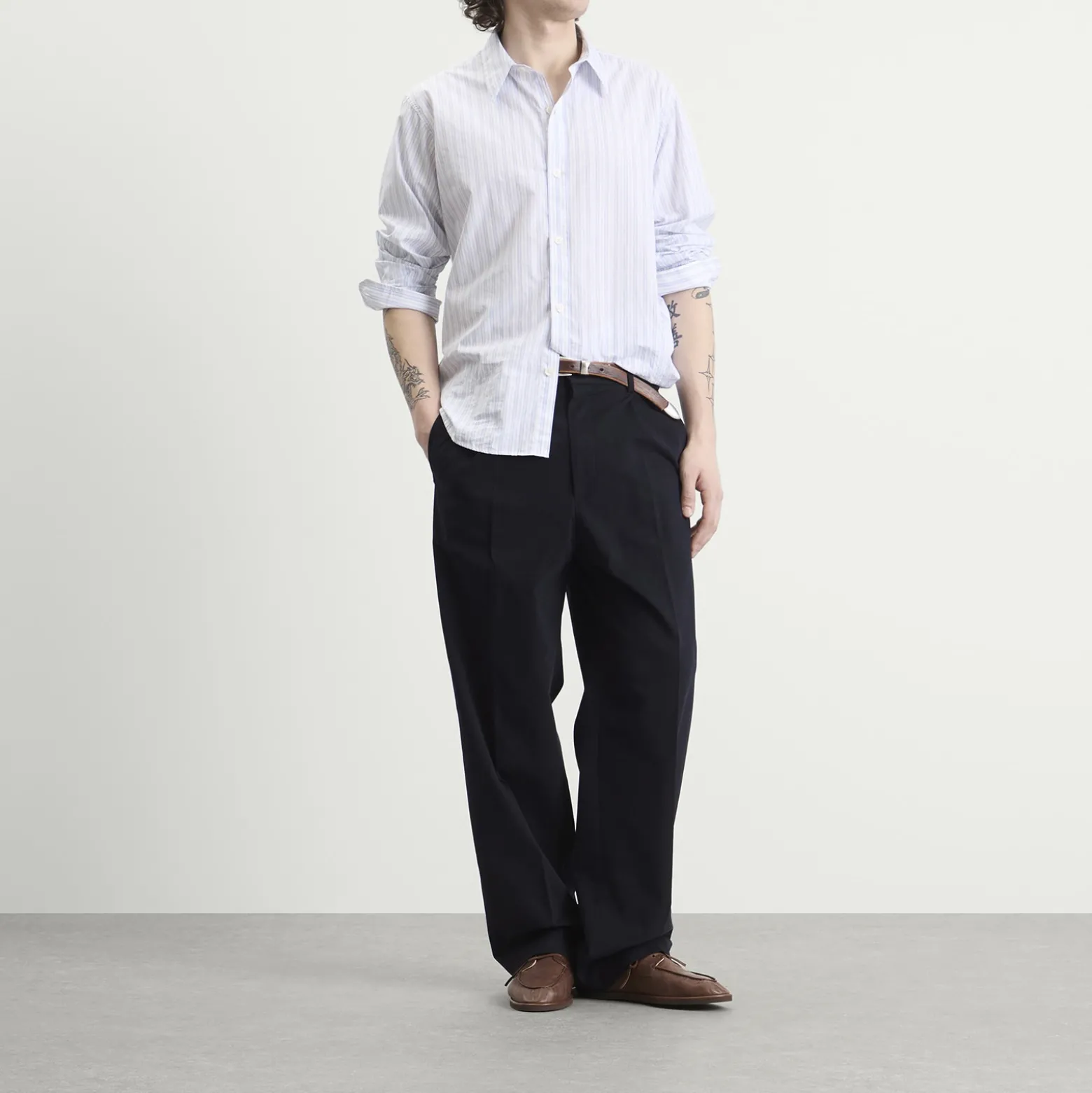 Le Père Pleated Trousers