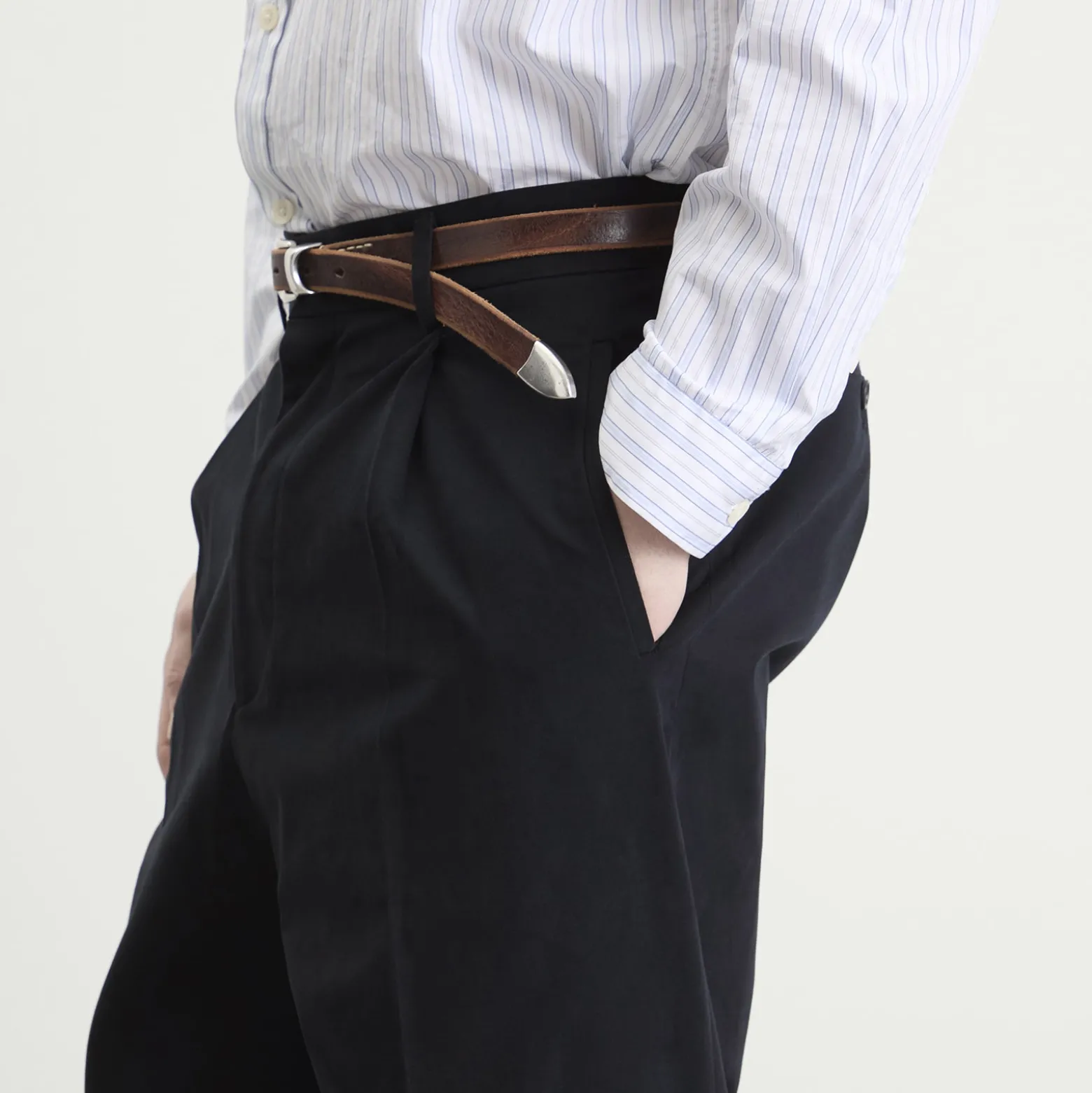 Le Père Pleated Trousers