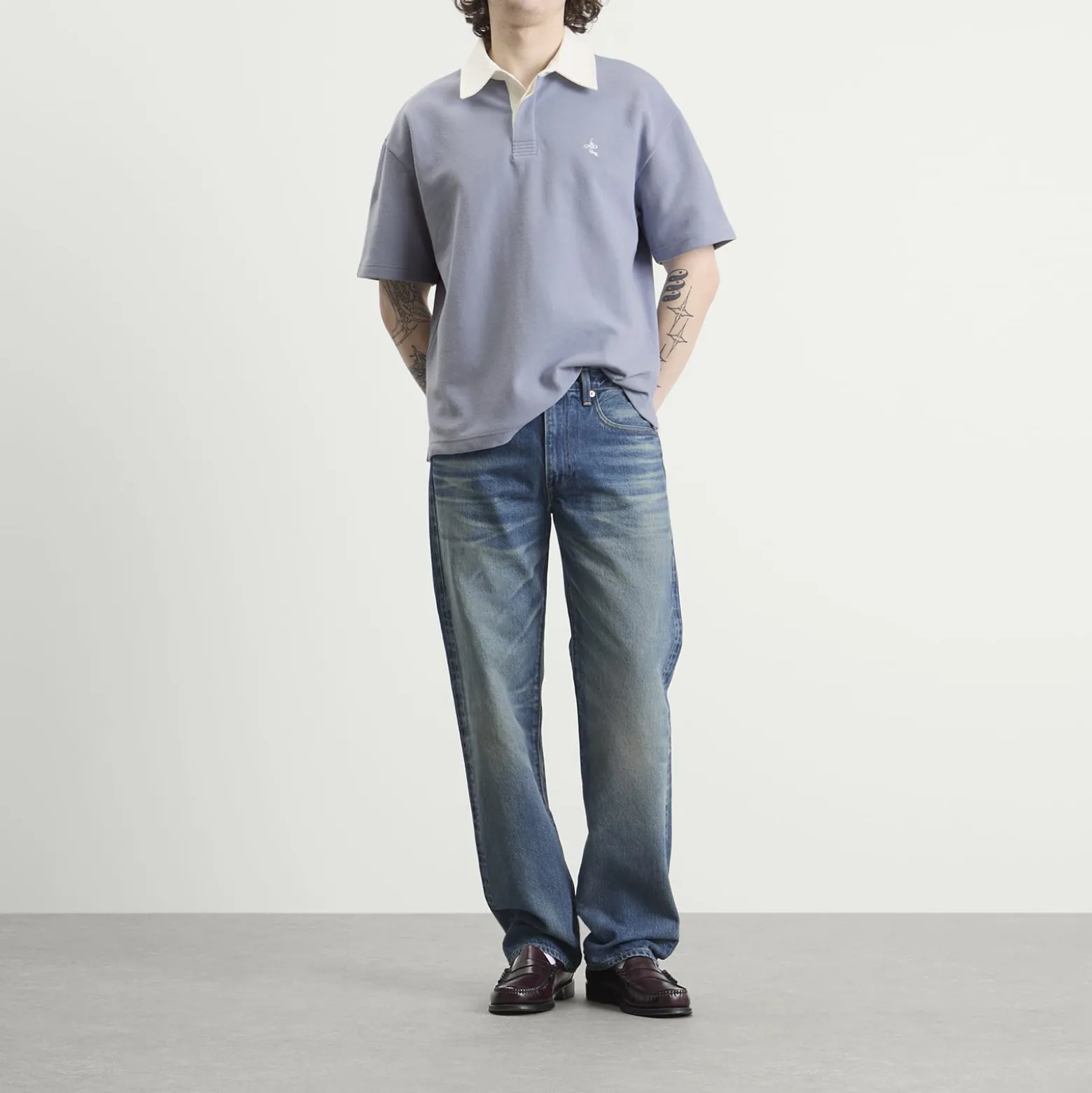 Le Père Short Sleeve Rugby Polo