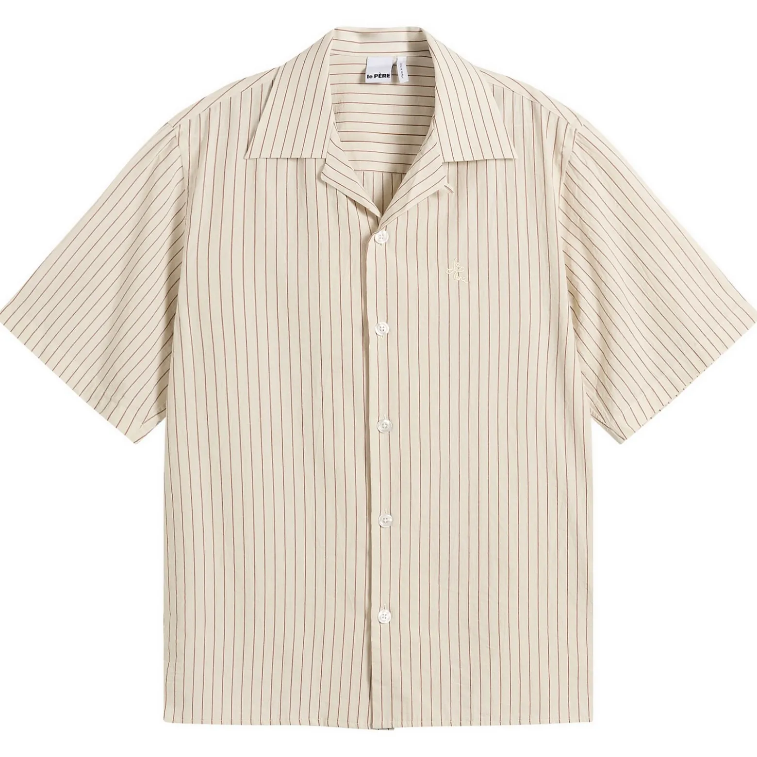 Le Père Stripe Camp Shirt