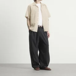 Le Père Stripe Camp Shirt