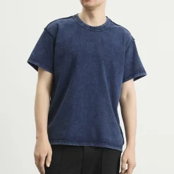 Les Tien Heavyweight Binded Neck Inside Out T-Shirt