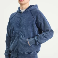 Les Tien Heavyweight Raglan Zip Hoodie