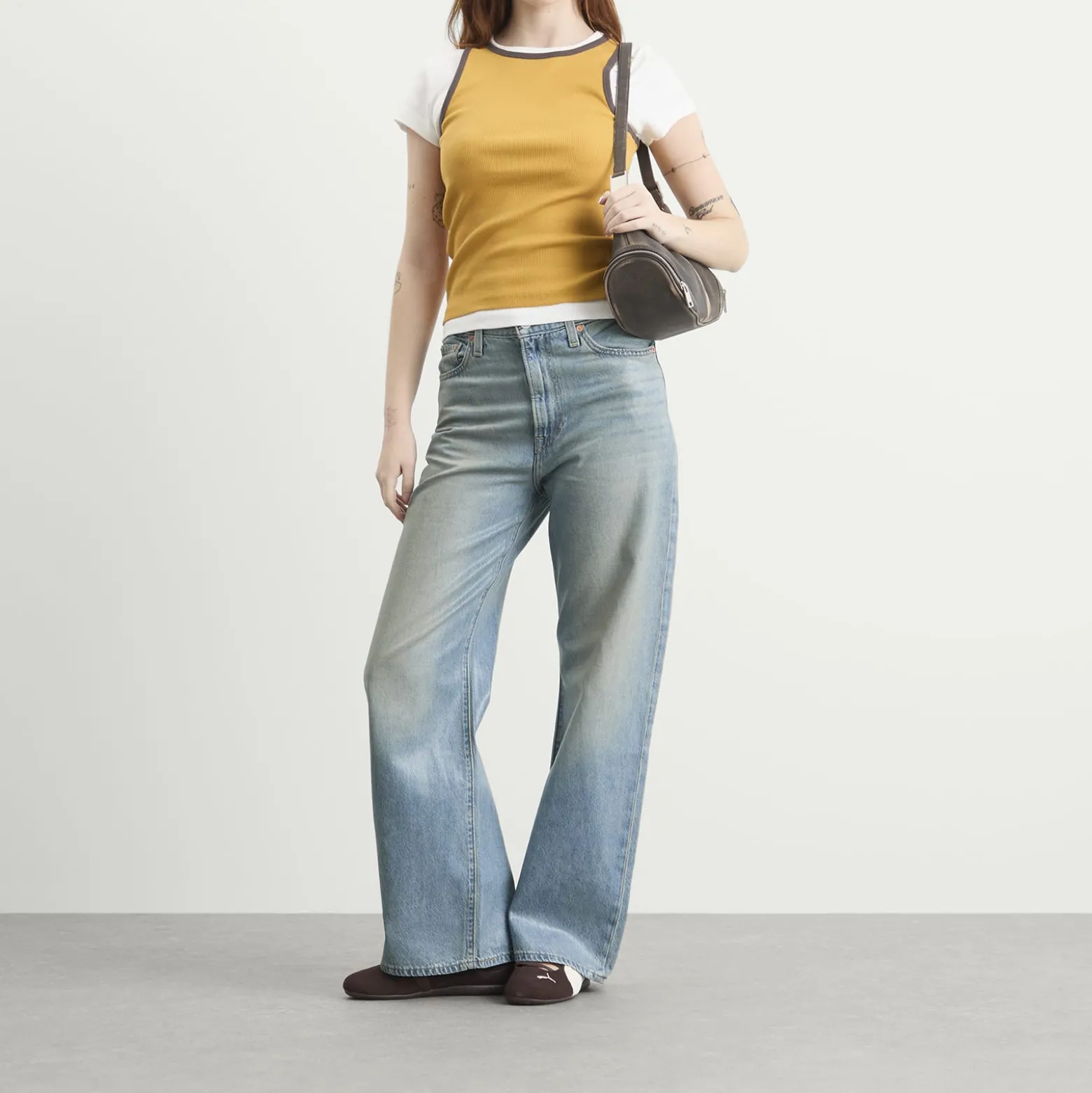 Levi's Ribcage Wide Leg H223 Jeans