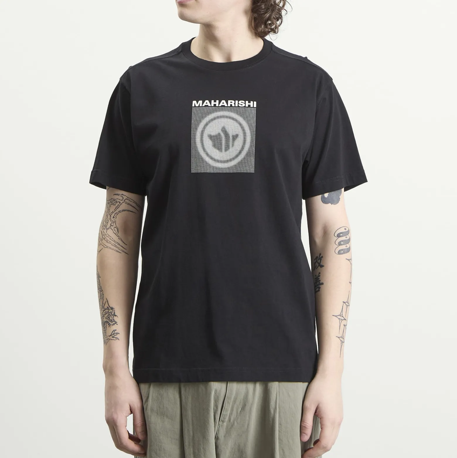 Maharishi Dot Temple T-Shirt