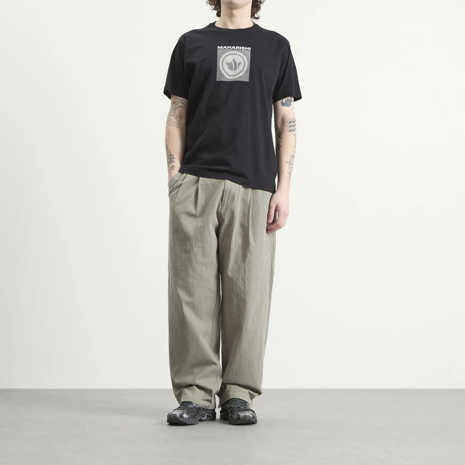 Maharishi Dot Temple T-Shirt