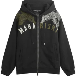 Maharishi Kirin Embroidered Zip Hoodie