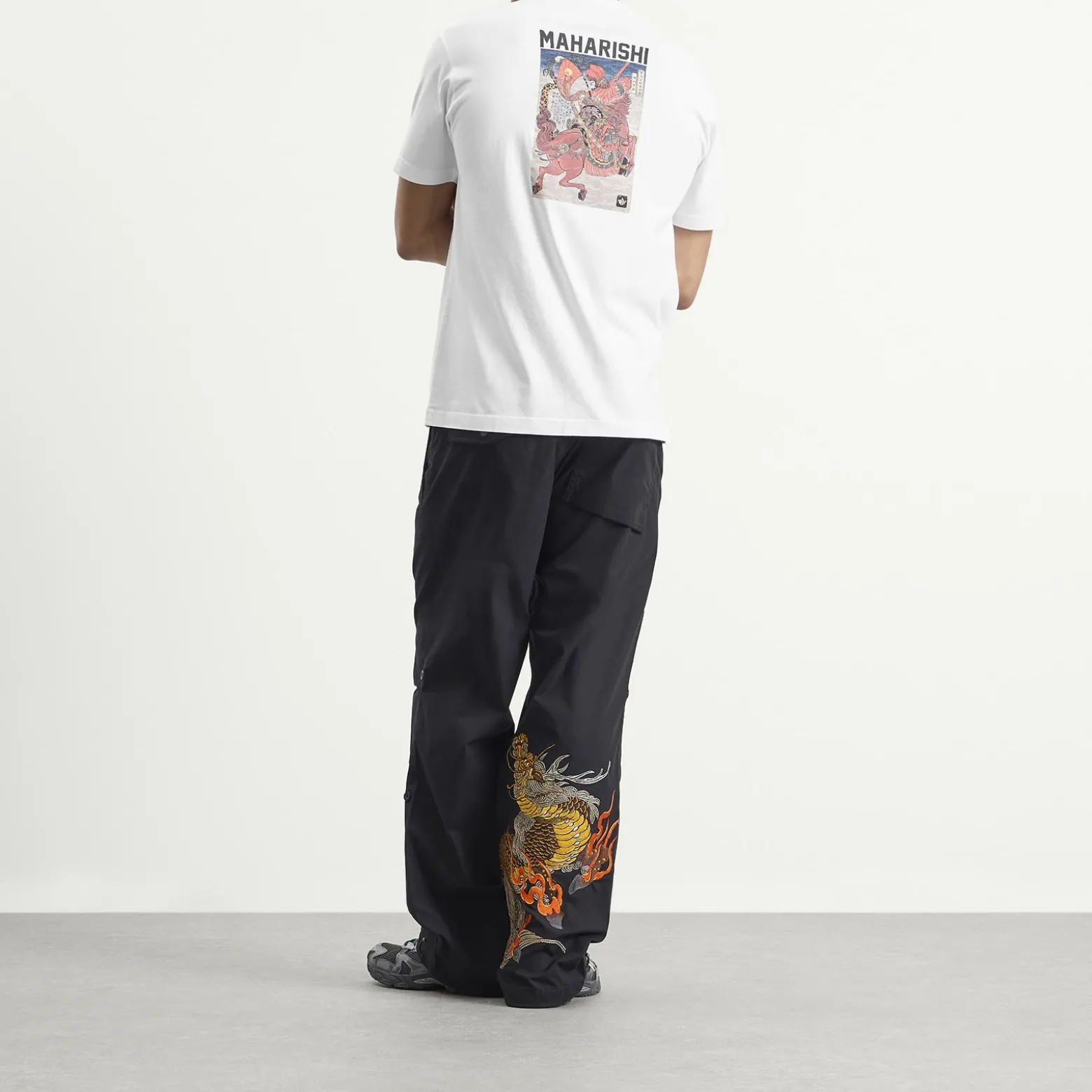 Maharishi Lu Fang Horse Rider Embroidered T-Shirt