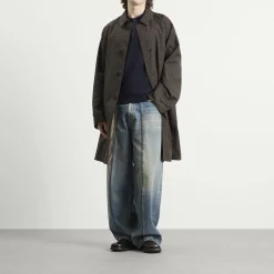 Maison Margiela Check Reversible Coat