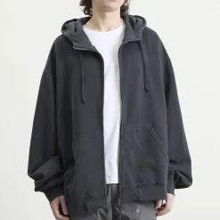 Maison Margiela Numbers Oversized Zip Hoodie