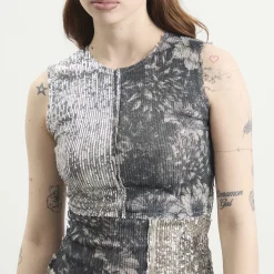 Maison Margiela Patchwork Sequin Top