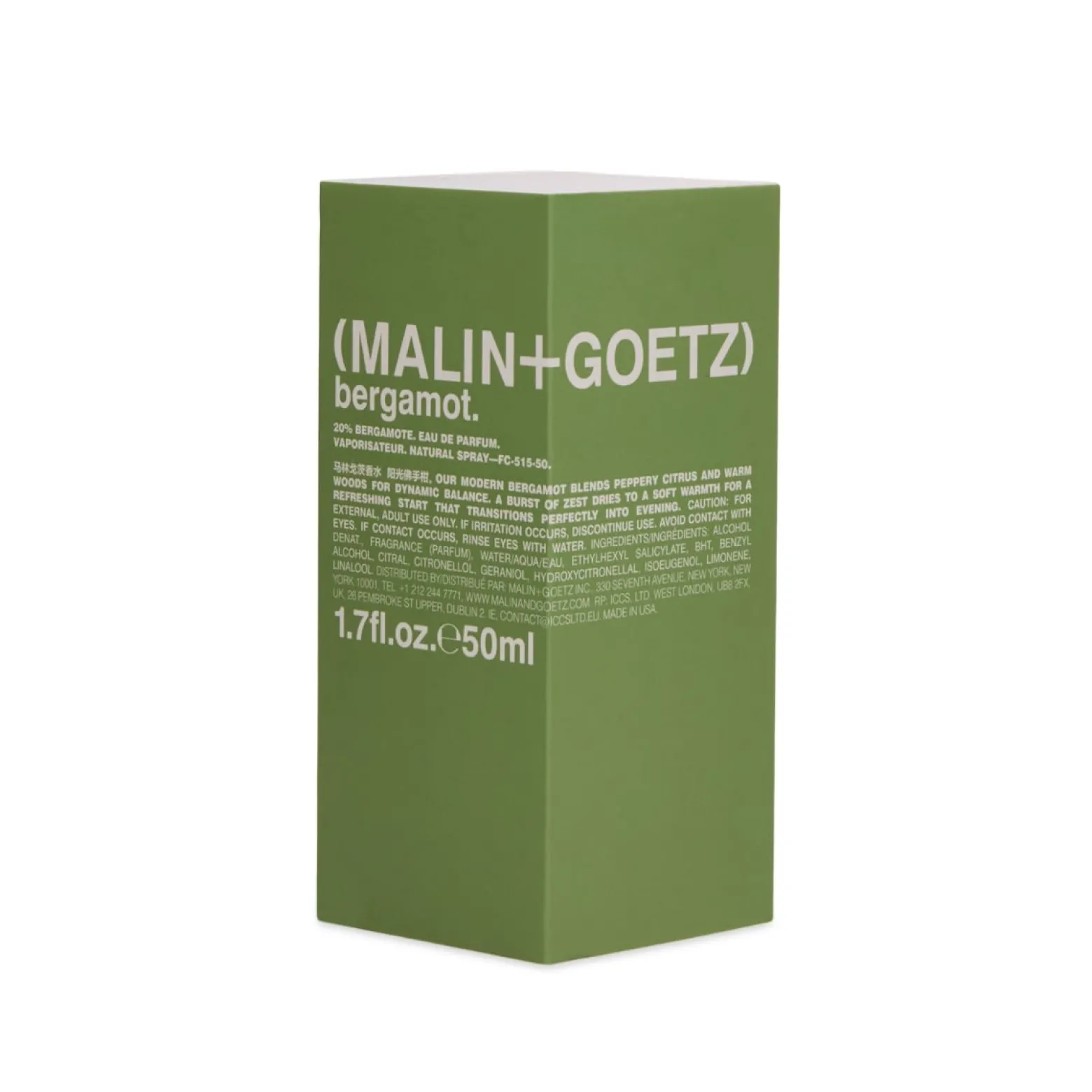 Malin + Goetz Bergamot Eau De Parfum