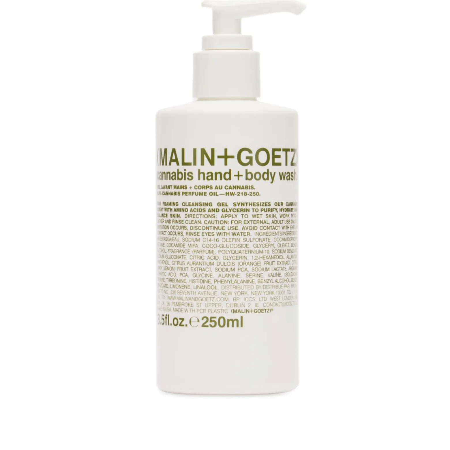 Malin + Goetz Cannabis Hand & Body Wash