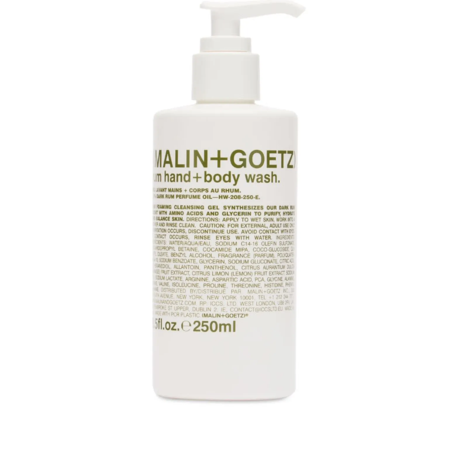 Malin + Goetz Rum Hand & Body Wash