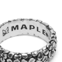 Maple Floral Band Ring