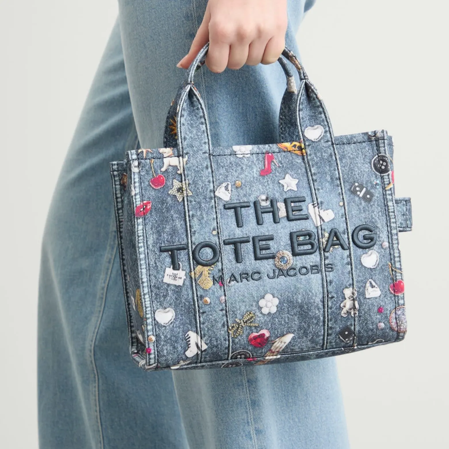 Marc Jacobs The Small Trompe L'oeil Trinket Tote Bag