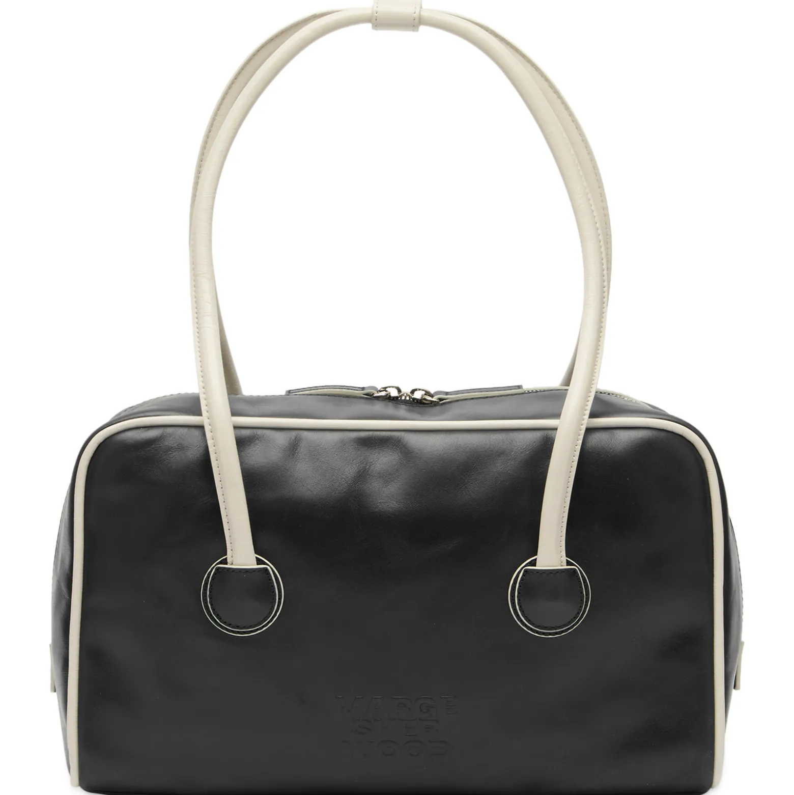 MARGESHERWOOD Soft Piping Boston Bag