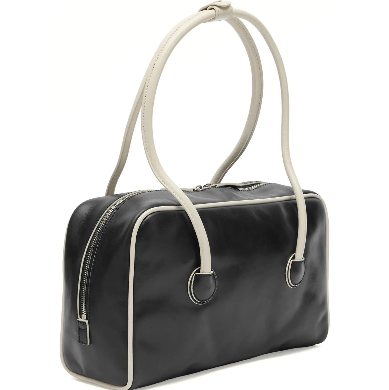 MARGESHERWOOD Soft Piping Boston Bag