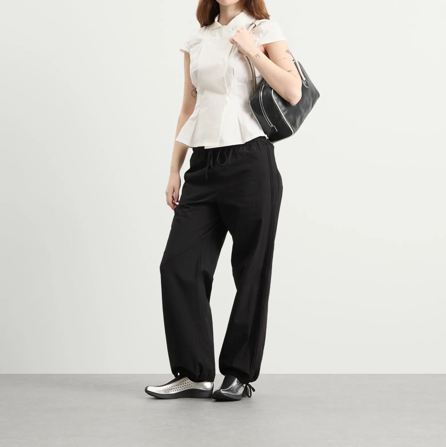 MARGESHERWOOD Soft Piping Boston Bag