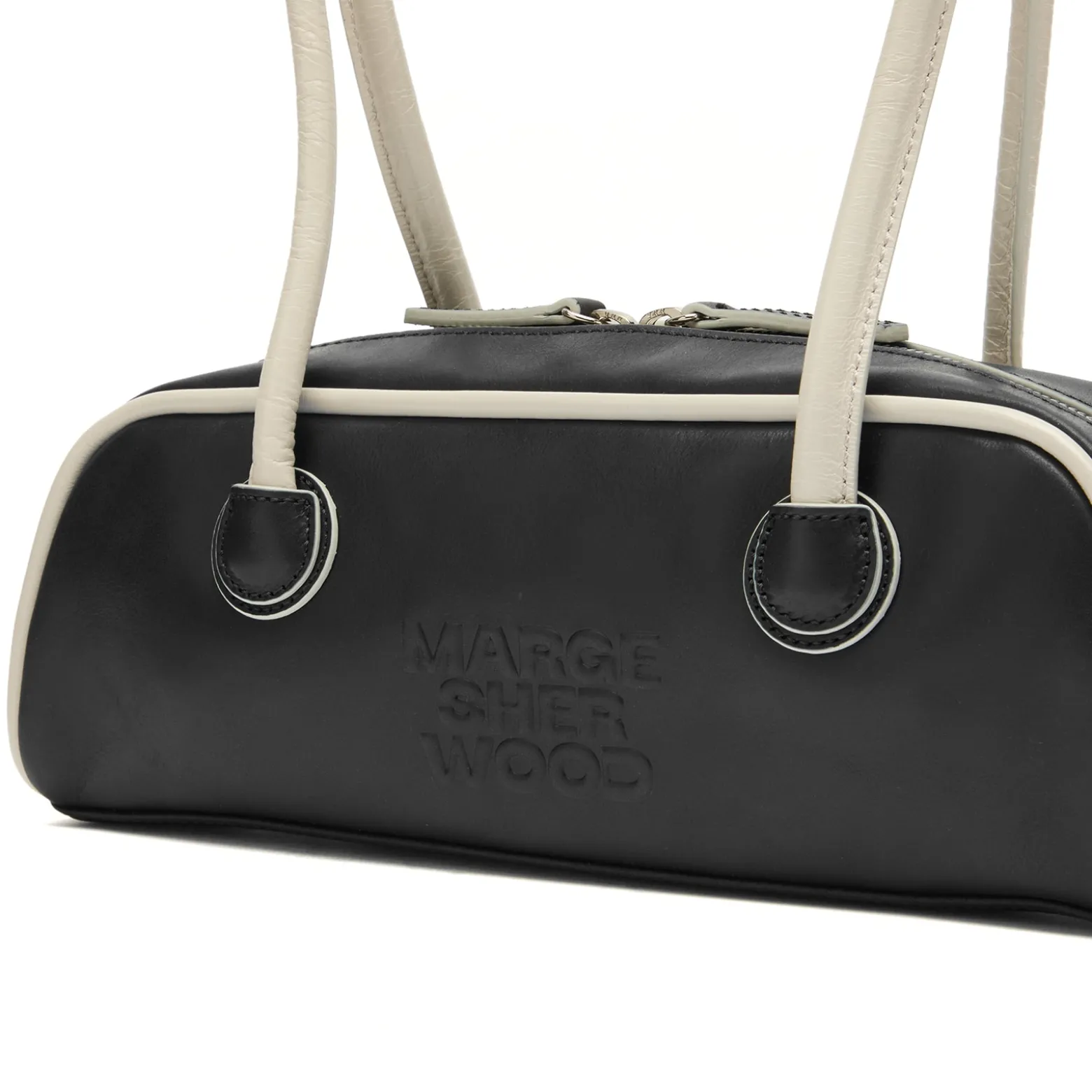MARGESHERWOOD Soft Piping Mini Soft Boston EW Bag