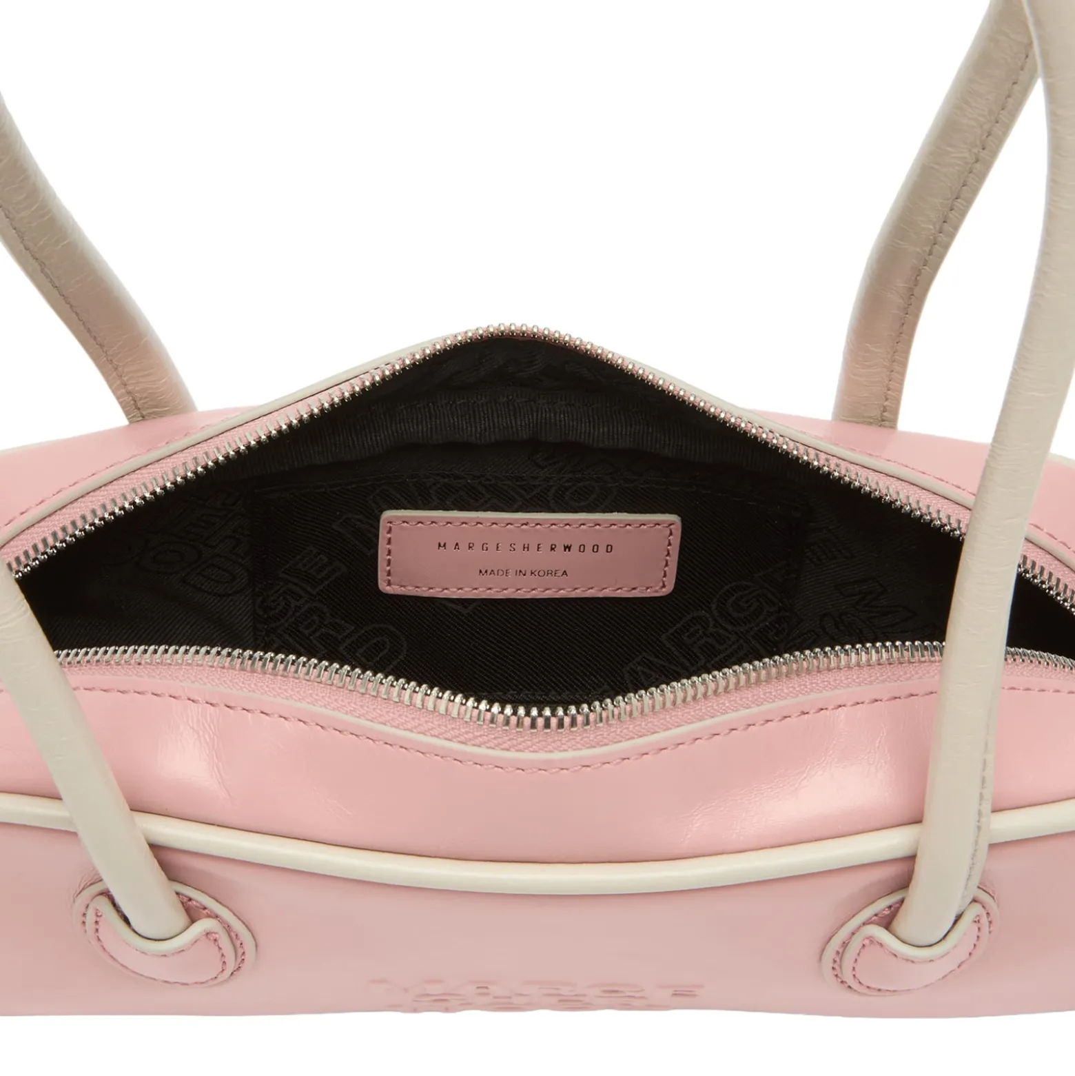 MARGESHERWOOD Soft Piping Mini Soft Boston EW Bag