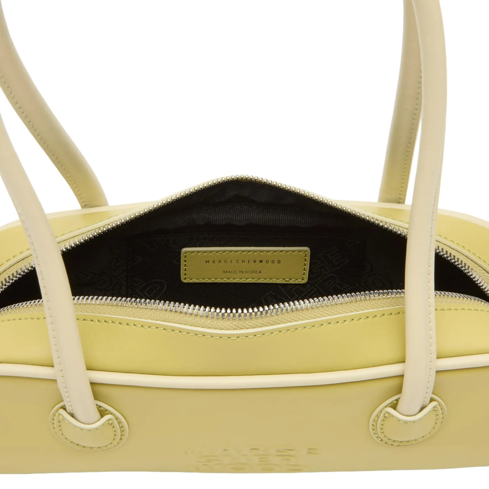MARGESHERWOOD Soft Piping Mini Soft Boston EW Bag