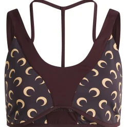 Marine Serre Athleisure Yoga Bra Top