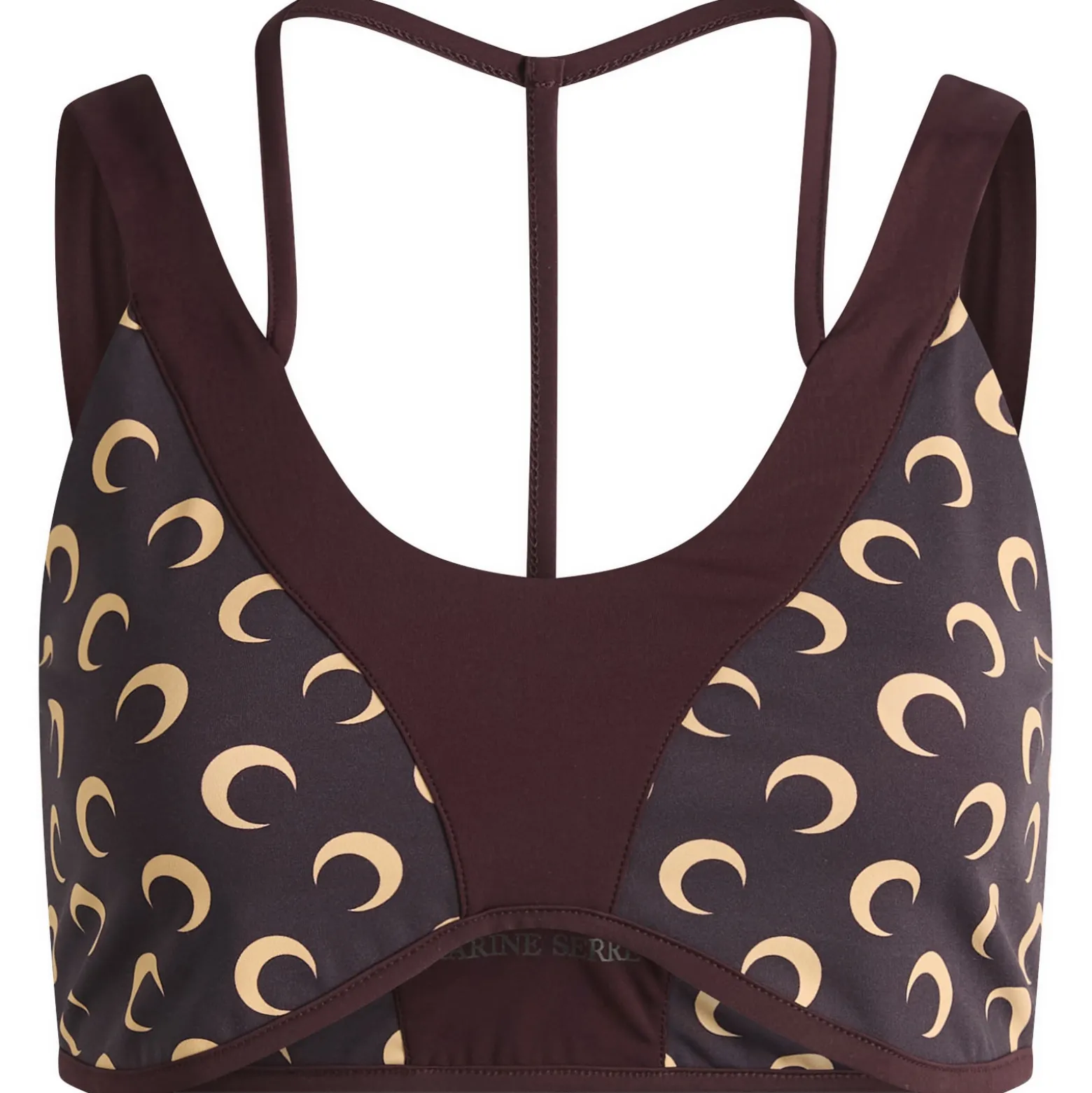 Marine Serre Athleisure Yoga Bra Top