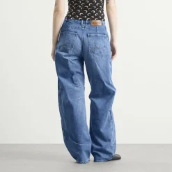 Marine Serre Baggy Denim Jeans