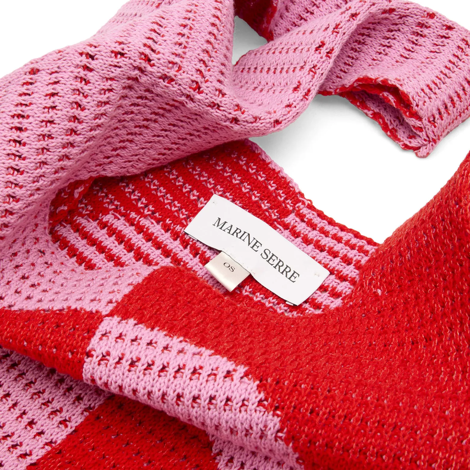 Marine Serre Crochet Tote Bag