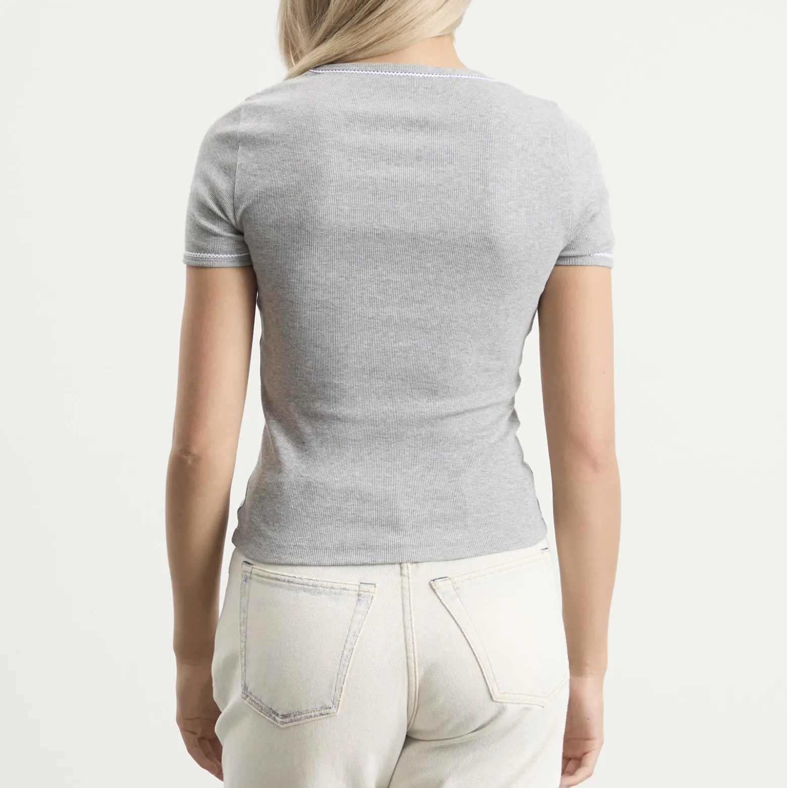 Marine Serre Cute 70'S Square Neck T-Shirt