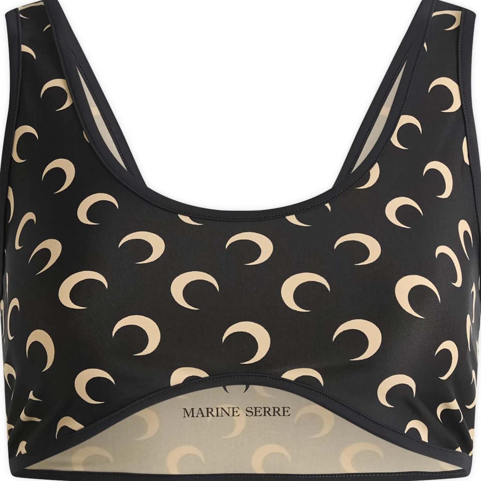 Marine Serre Moon Printed Bra