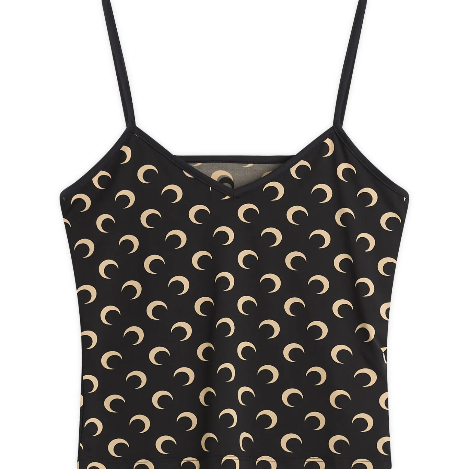 Marine Serre Moon Printed Straps Top