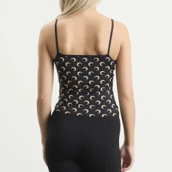 Marine Serre Moon Printed Straps Top